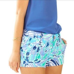 SOLD ON XP! Lilly Pulitzer | 0 | Walsh Shorts in Lilac Nice Ink